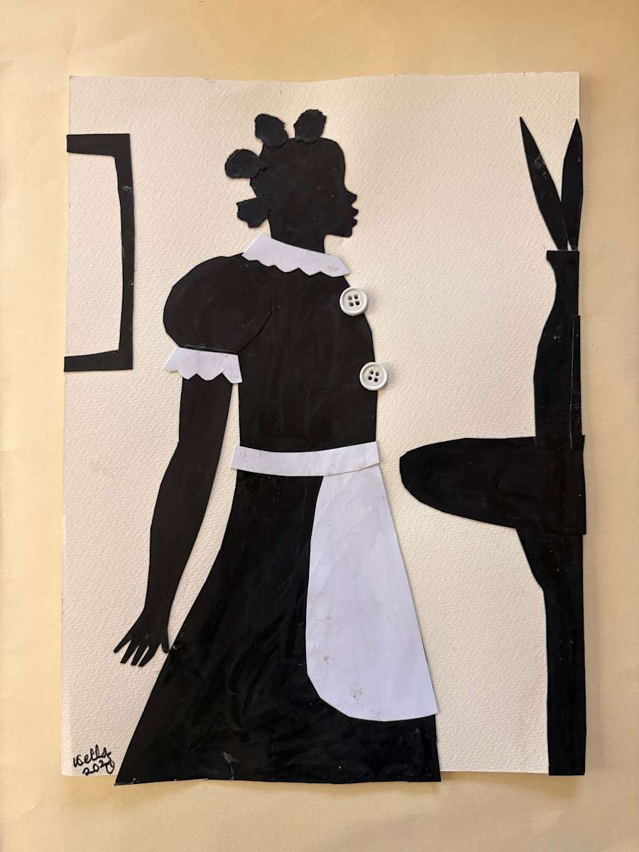 The Maid Is Here by Della Wells, Image 1.
