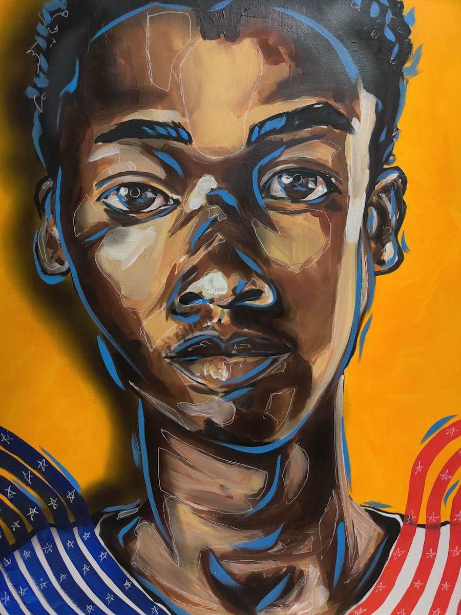 American Means Black Too by Chris Clark, Image 1.