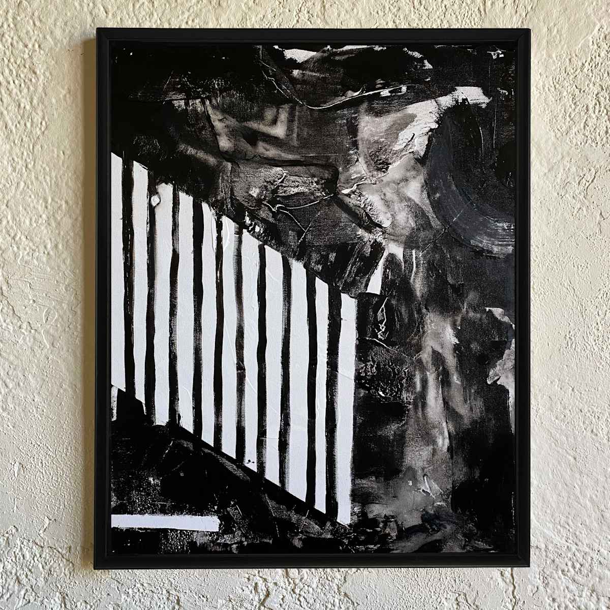 You Are Here: White, Black & Gray by Amiah Mims 