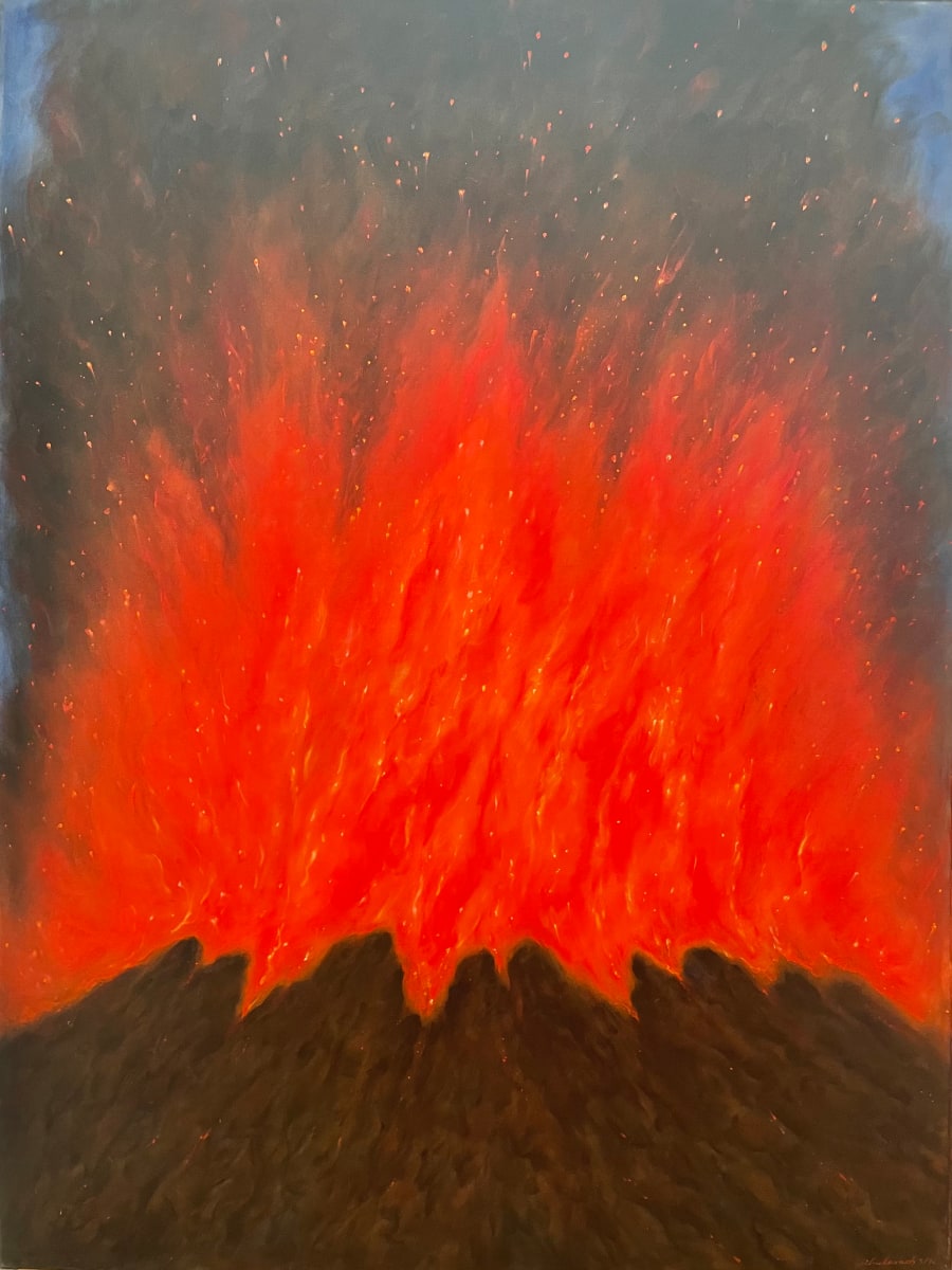 Llamas - Flams - Flames by Estate Rodolfo Abularach 