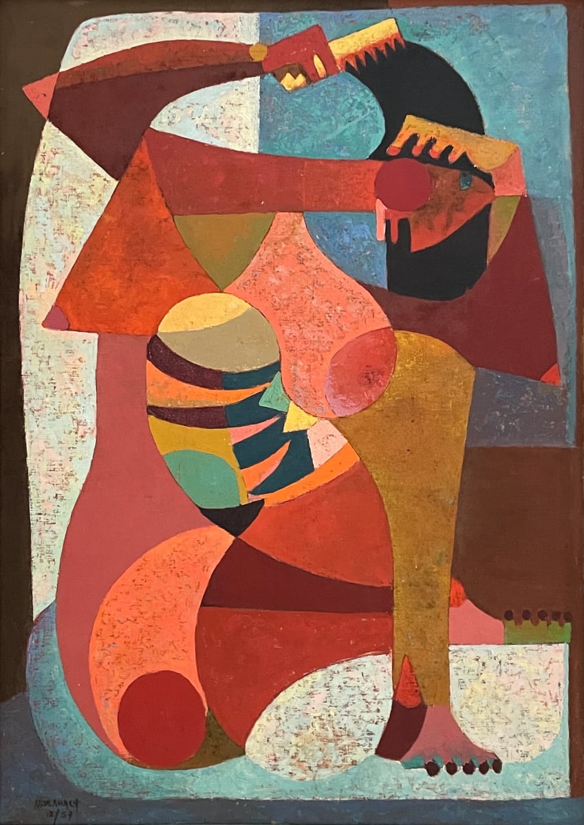 Mujer Peinándose, Image 2.