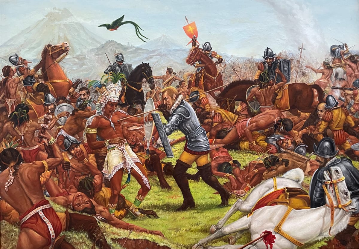 La Conquista by Estate Rodolfo Abularach Artwork Archive