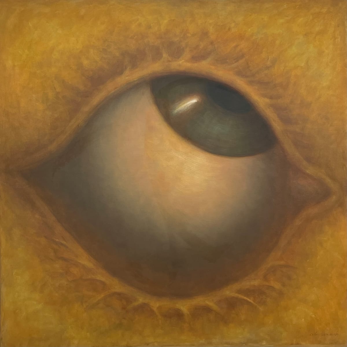 Tríptico Cuadro A by Estate Rodolfo Abularach, Image 4.