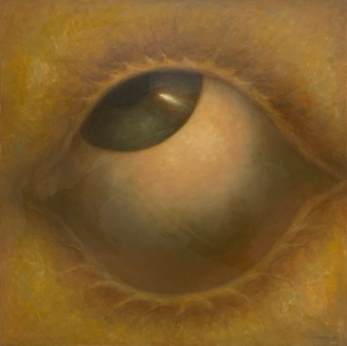 Tríptico Cuadro C by Estate Rodolfo Abularach, Image 4.