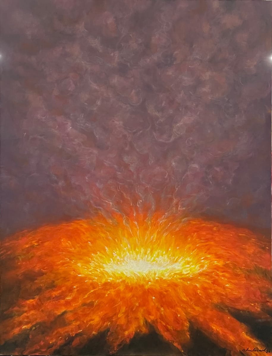 Untitled Volcano 1 by Estate Rodolfo Abularach 
