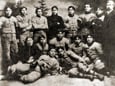 Puyallup Indian School Football Team, 1898 by Charlotte Watts 