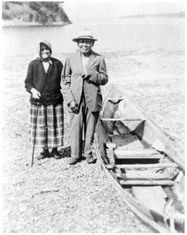 Prince of Whales and wife Nellie, 1936 by Charlotte Watts  Image: Prince of Whales and wife Nellie, 1936