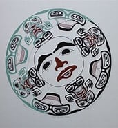 First Quarter Moom by Burton Amos 
