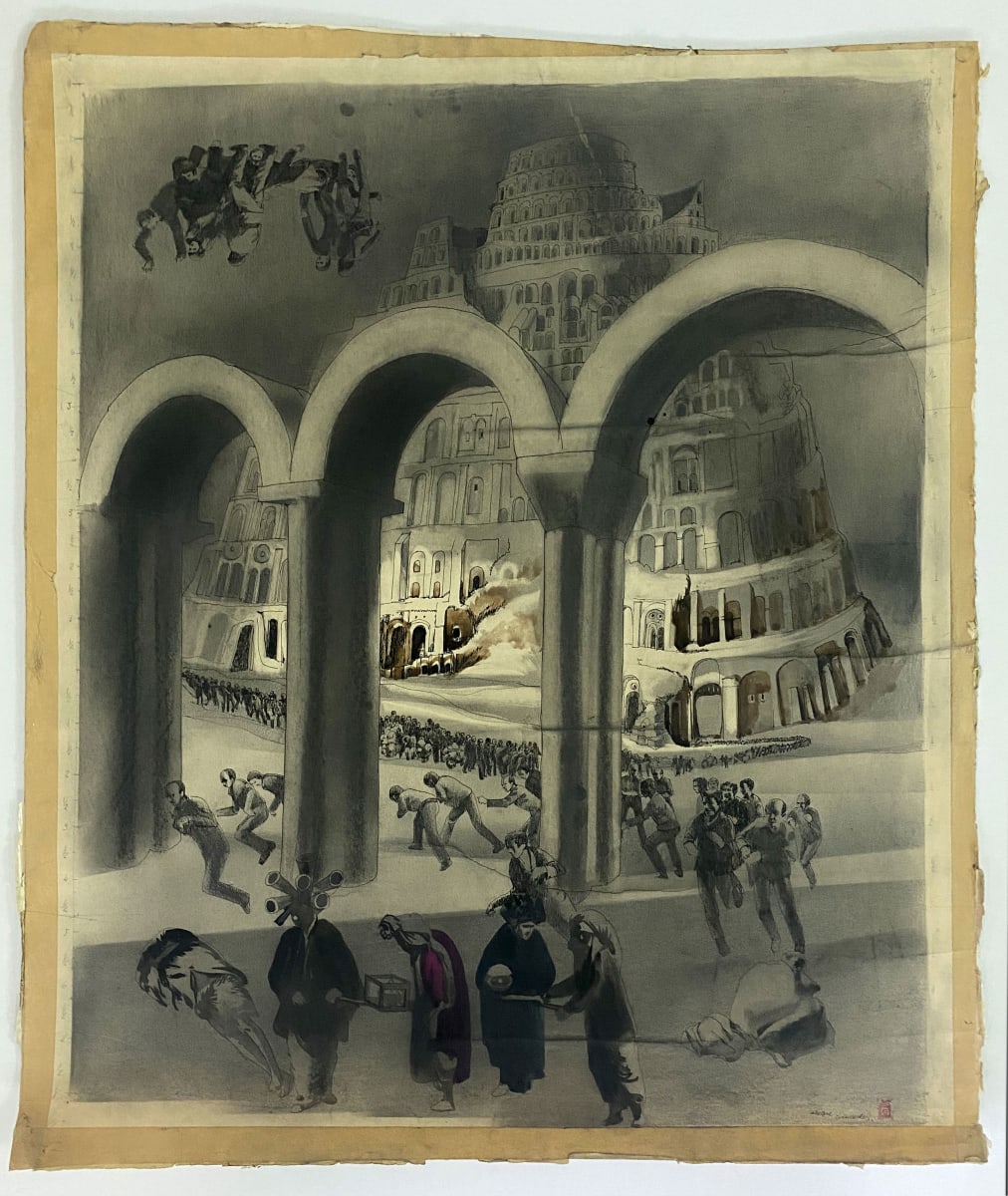 Greyscale Architectures / Drawing II 