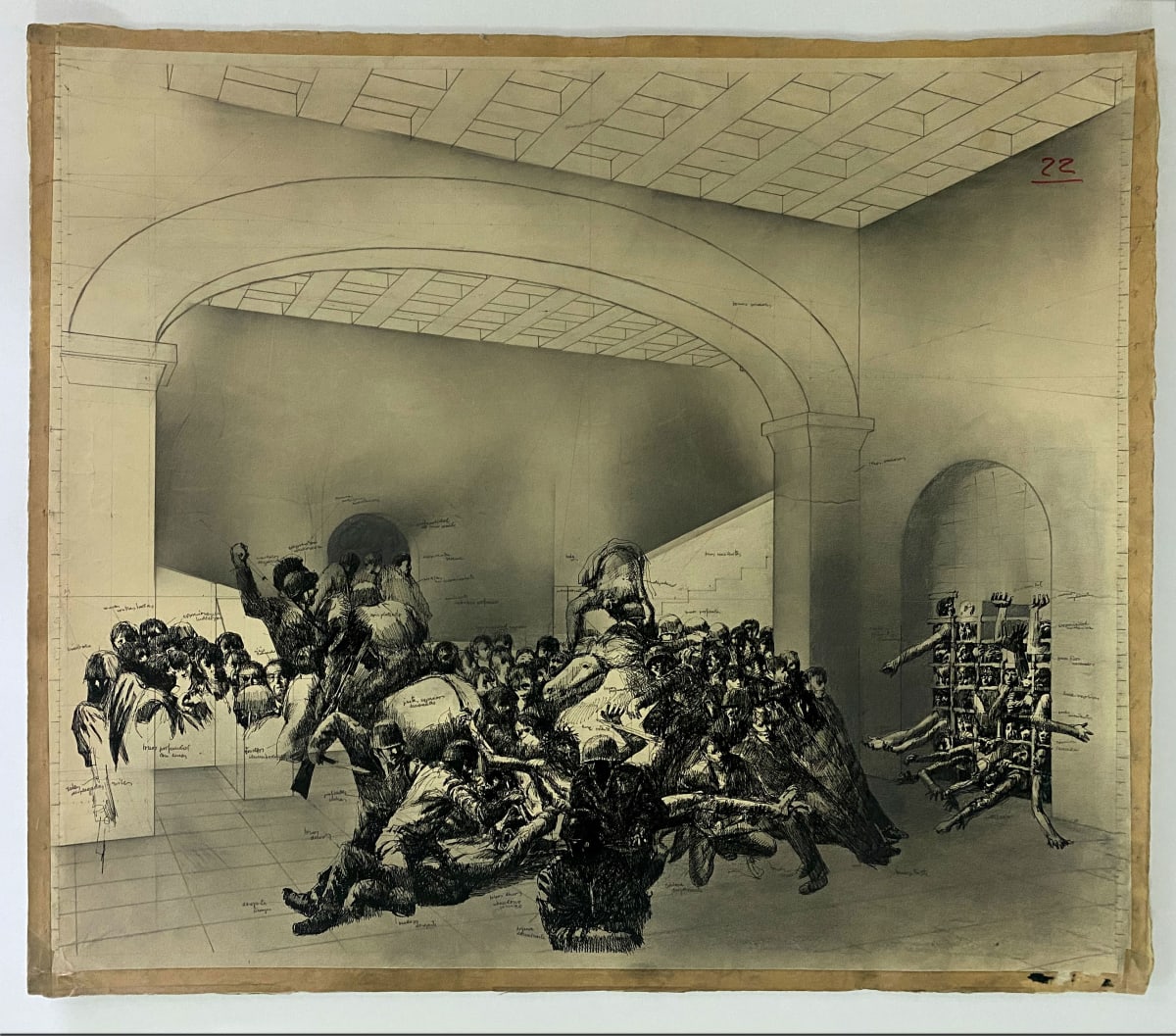 Greyscale Architectures / Drawing III 