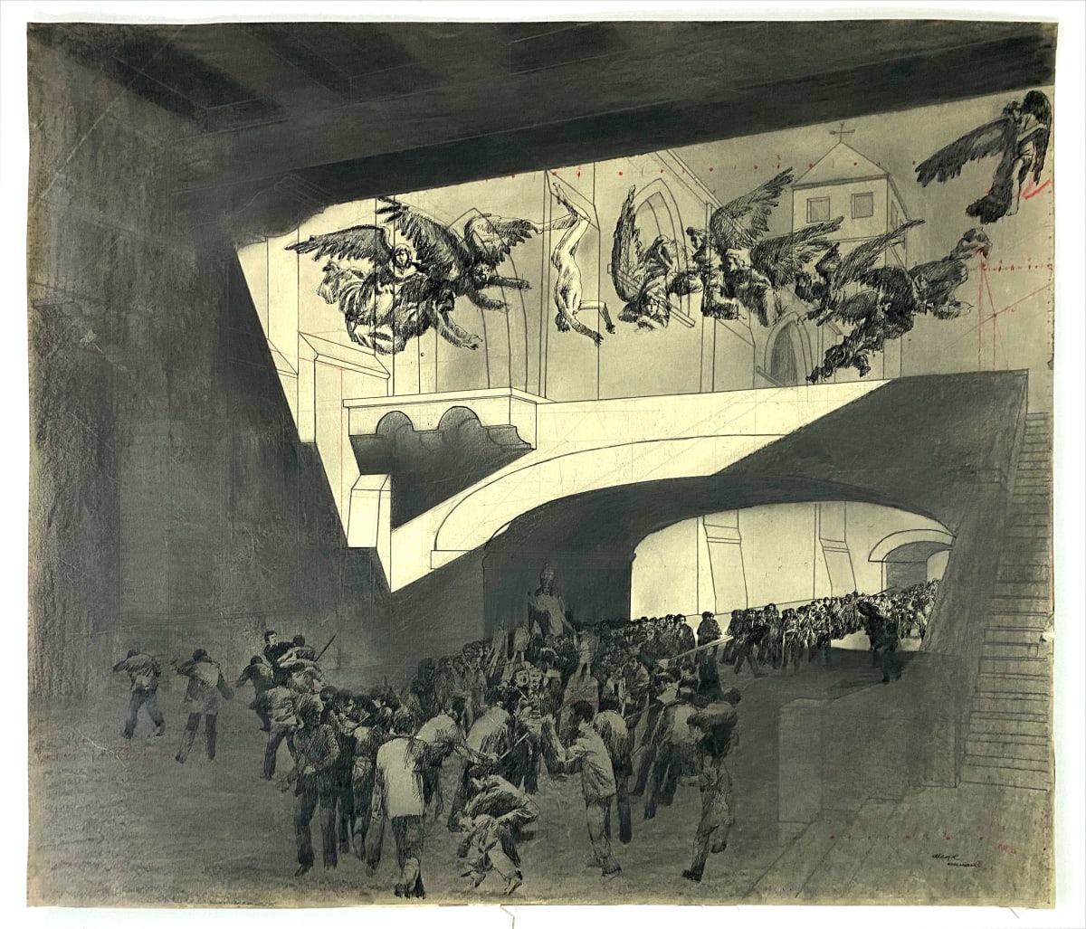 Greyscale Architectures / Drawing IV 