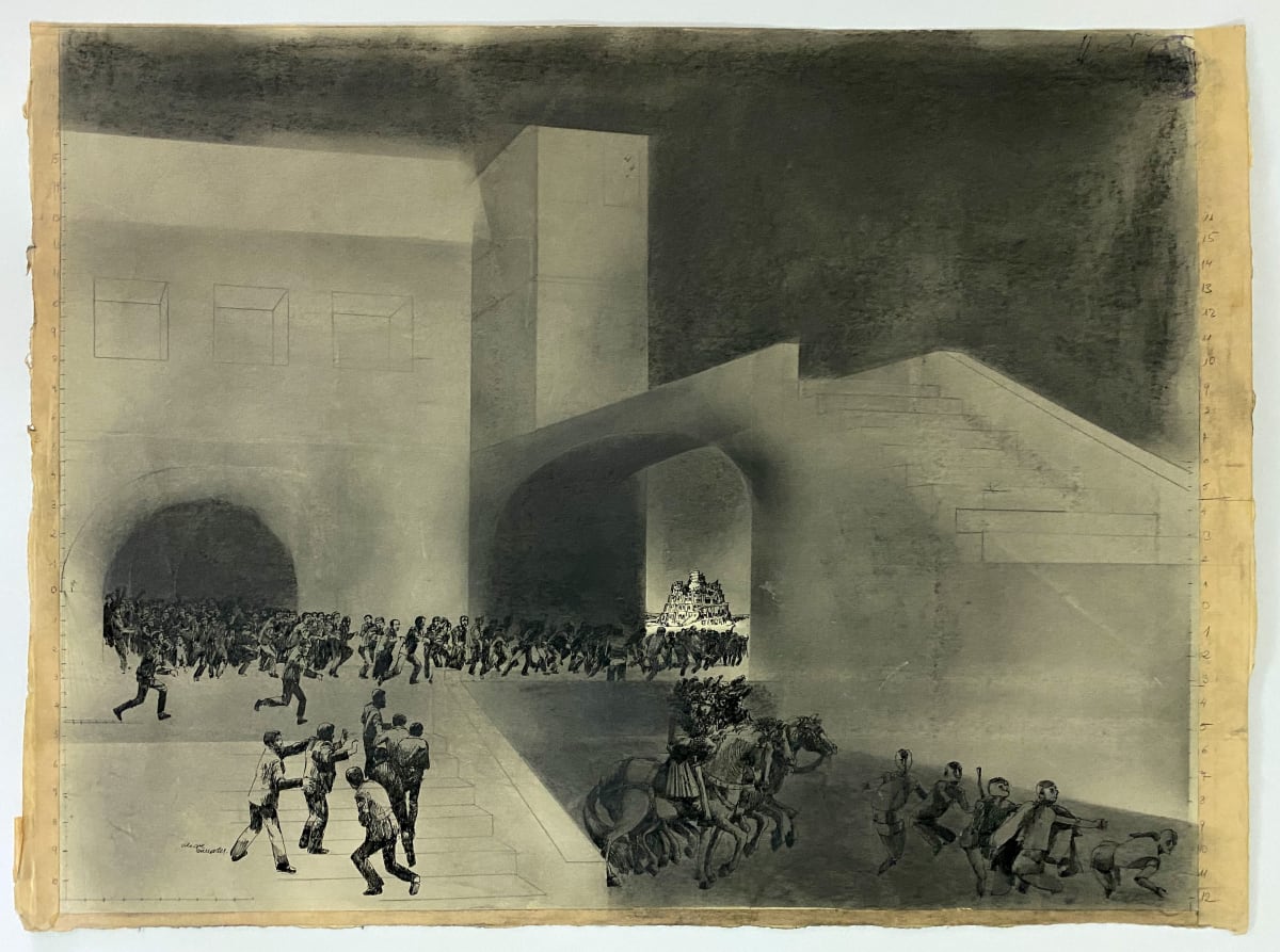 Greyscale Architectures / Drawing VI 