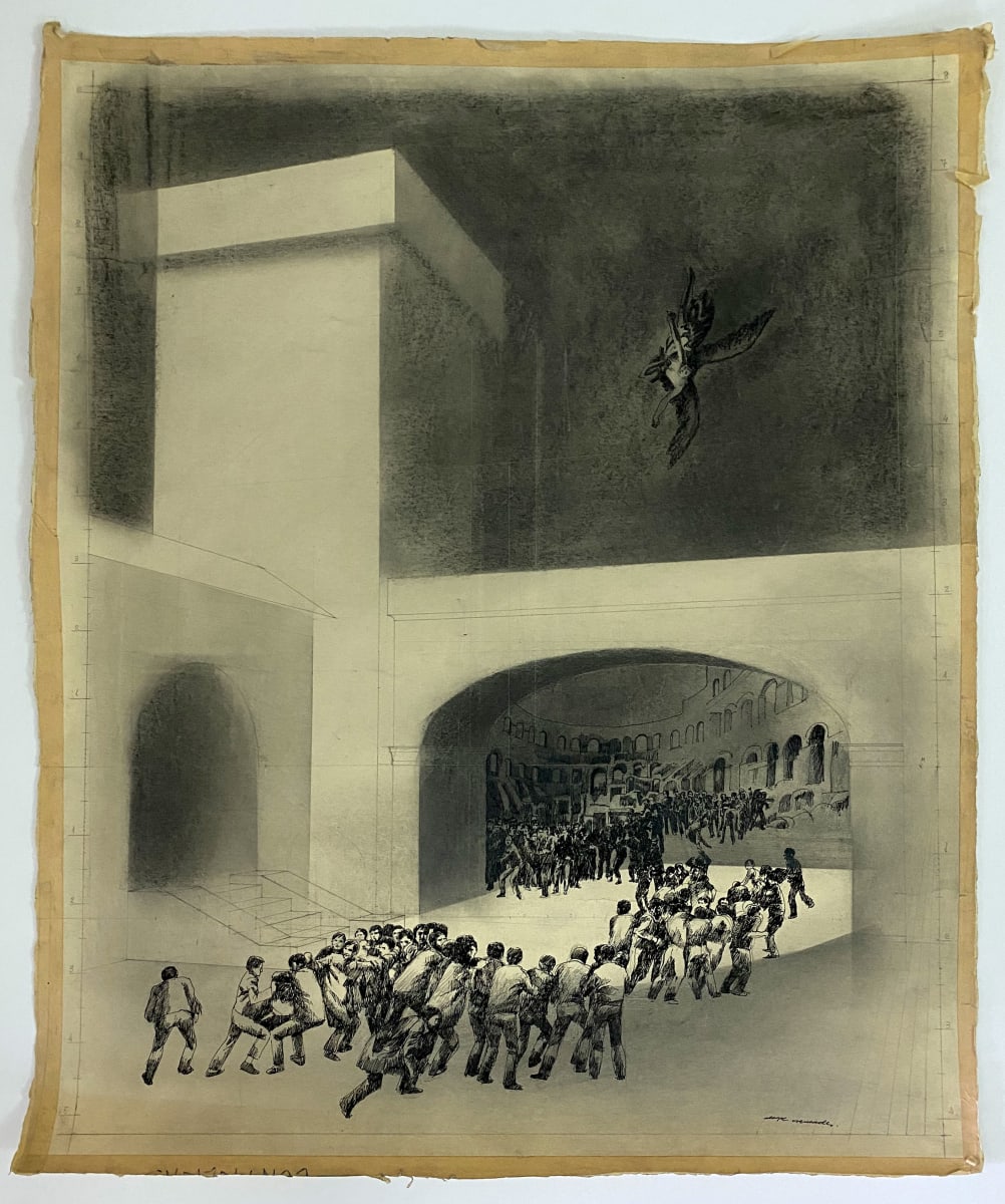 Greyscale Architectures / Drawing VII 