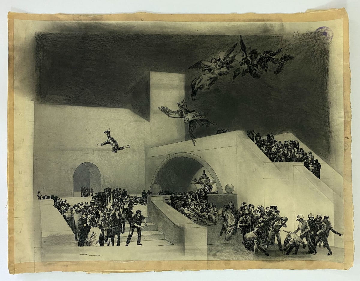 Greyscale Architectures / Drawing X 