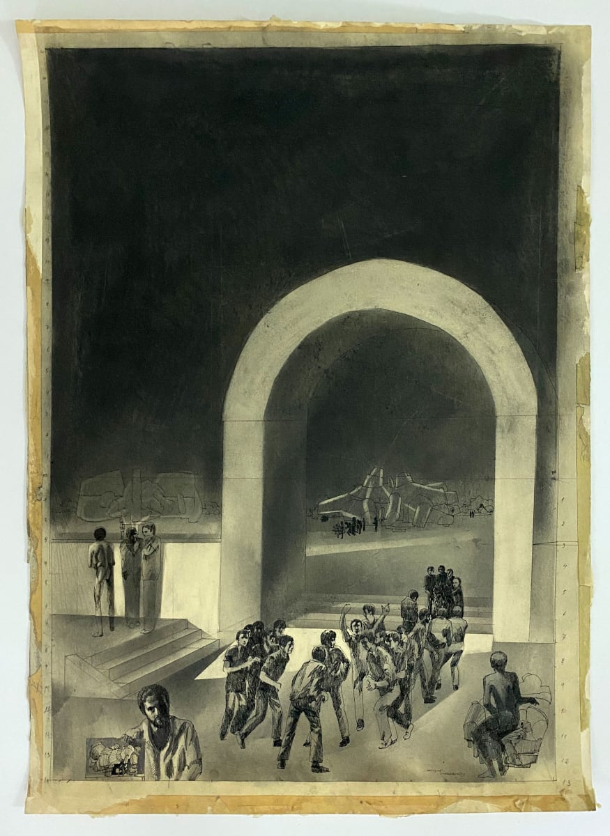 Greyscale Architectures / Drawing XI 