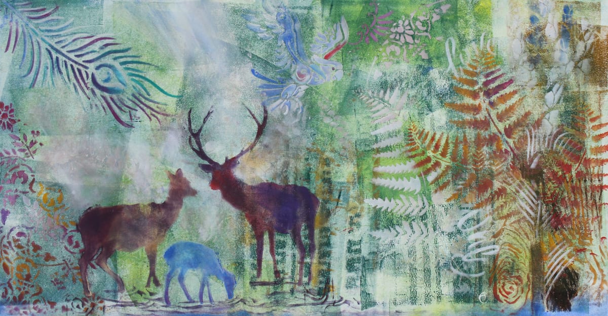 Deer Forest by Anne Cowell 