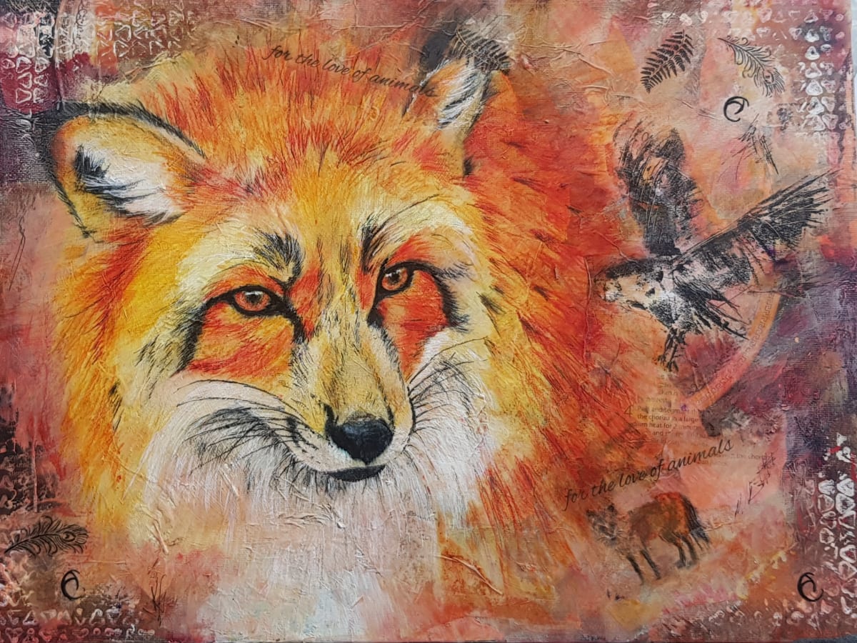 Morph of the Red Fox by Anne Cowell 