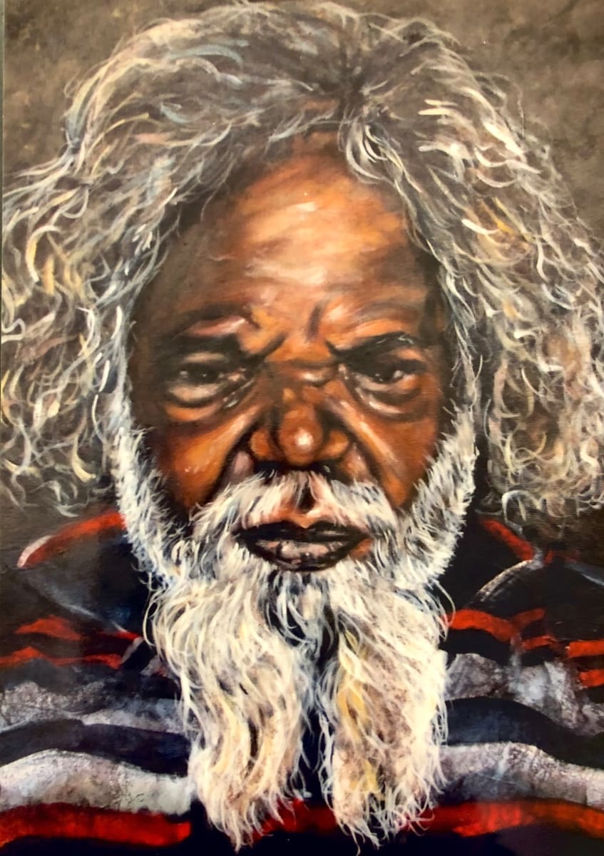Portrait of an artist by Vicki Bosisto 