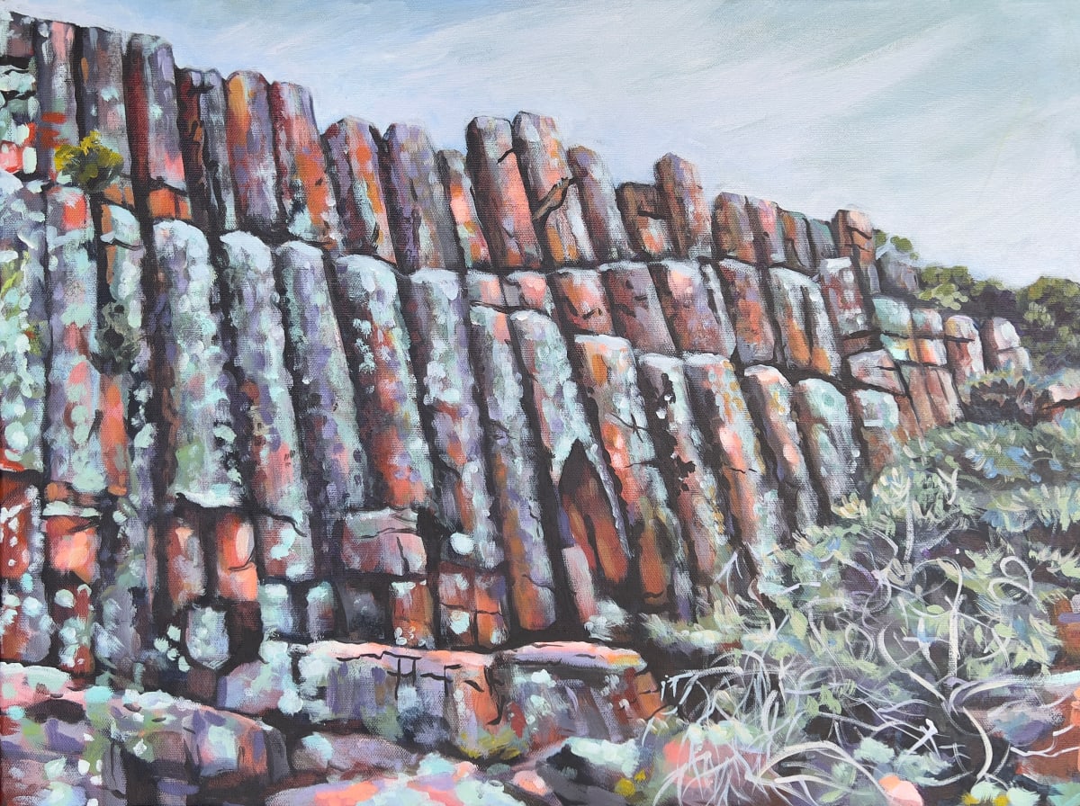 Organ Pipes, Gawler Ranges by Vicki Bosisto 