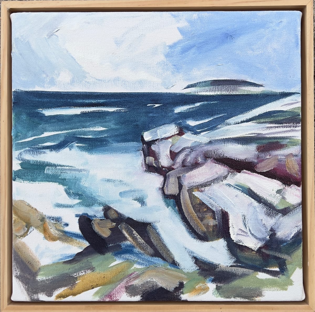 Whalers Way by Vicki Bosisto  Image: In the dance between sea and stone, nature's raw power is unveiled. The relentless force of the ocean as it crashes against the steadfast rocky coast is a timeless symphony of strength and resilience.