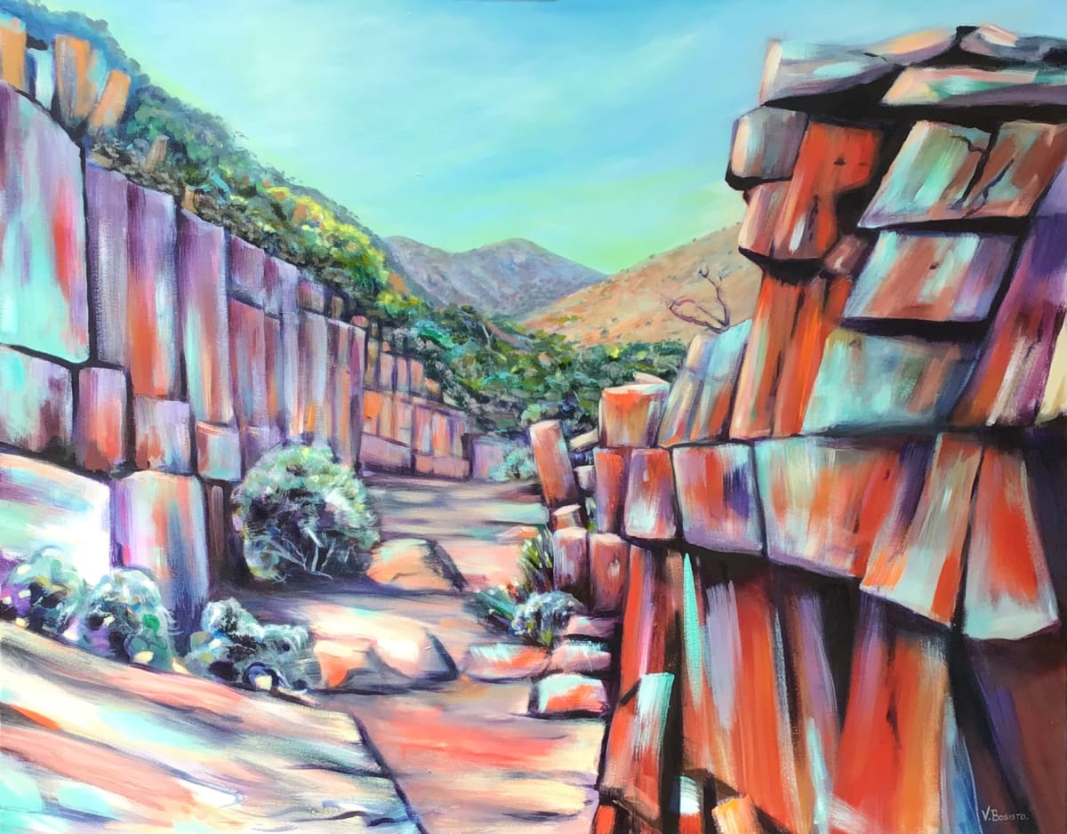 Guardians of Time by Vicki Bosisto  Image: 
The Ancient Majesty of the Gawler Ranges where time has sculpted the land into towering surreal rock formations.
