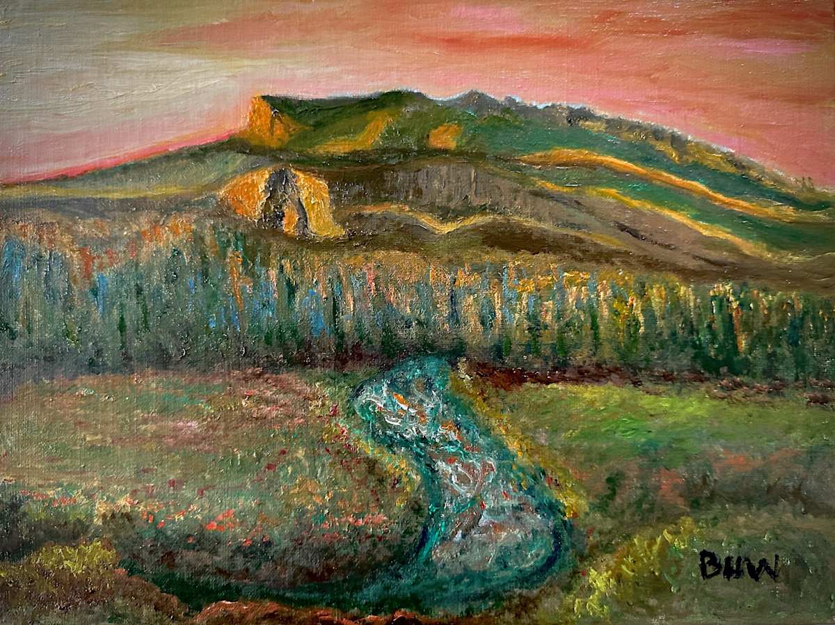 Back Bluff Evening by Brian Hugh Wagner, Image 1.
