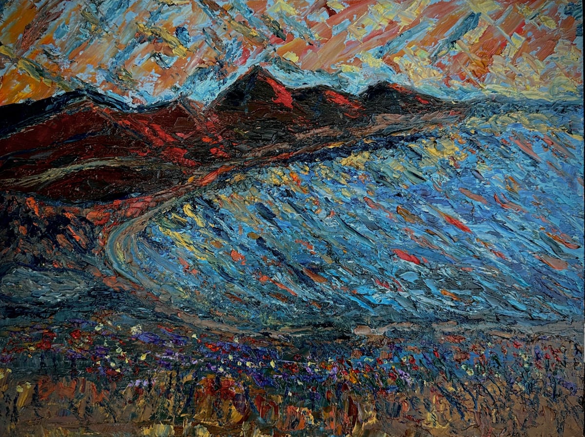 California on my Mind by Brian Hugh Wagner  Image: "Half my life's in books' written pages
Lived and learned from fools and from sages
You know it's true
All the feelings come back to you. Dream on." Aerosmith