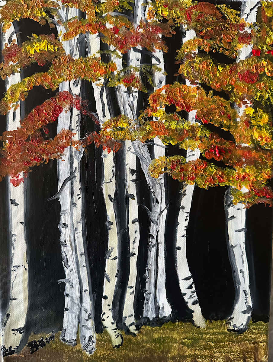 Fall Aspens, Image 1.
