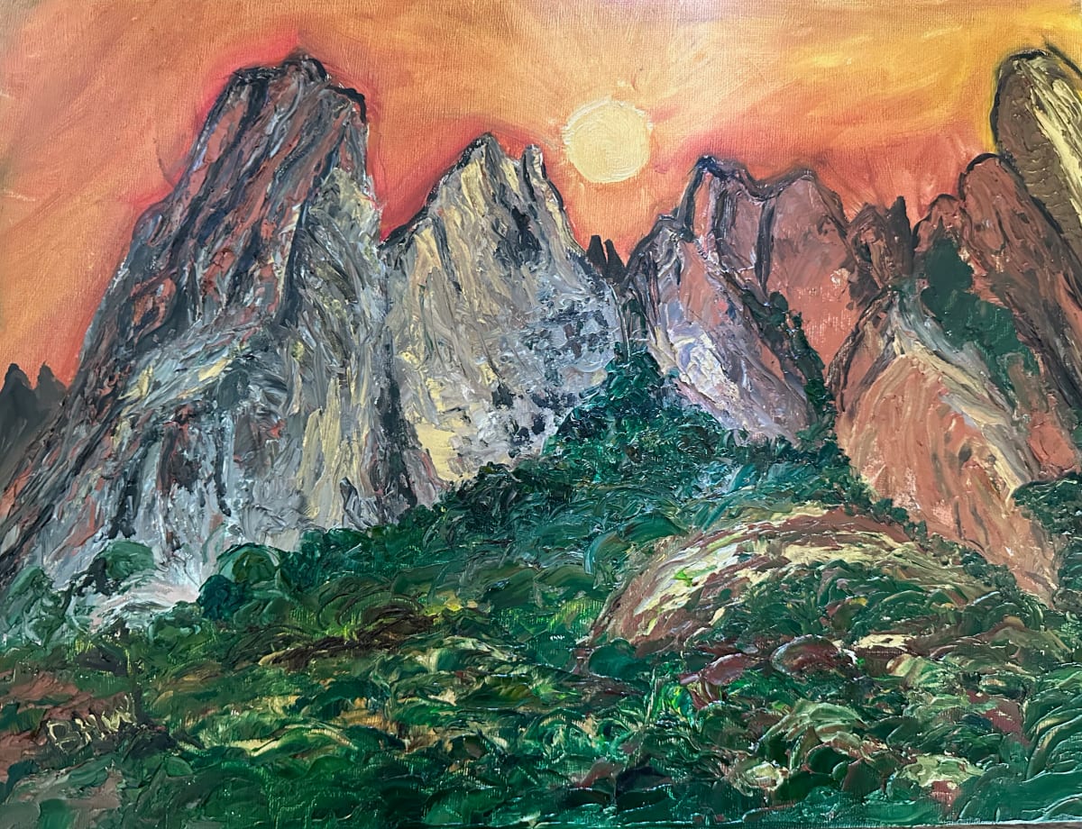 Garden of the Gods by Brian Hugh Wagner  Image: Inspired by the Garden of the Gods in CO Springs
