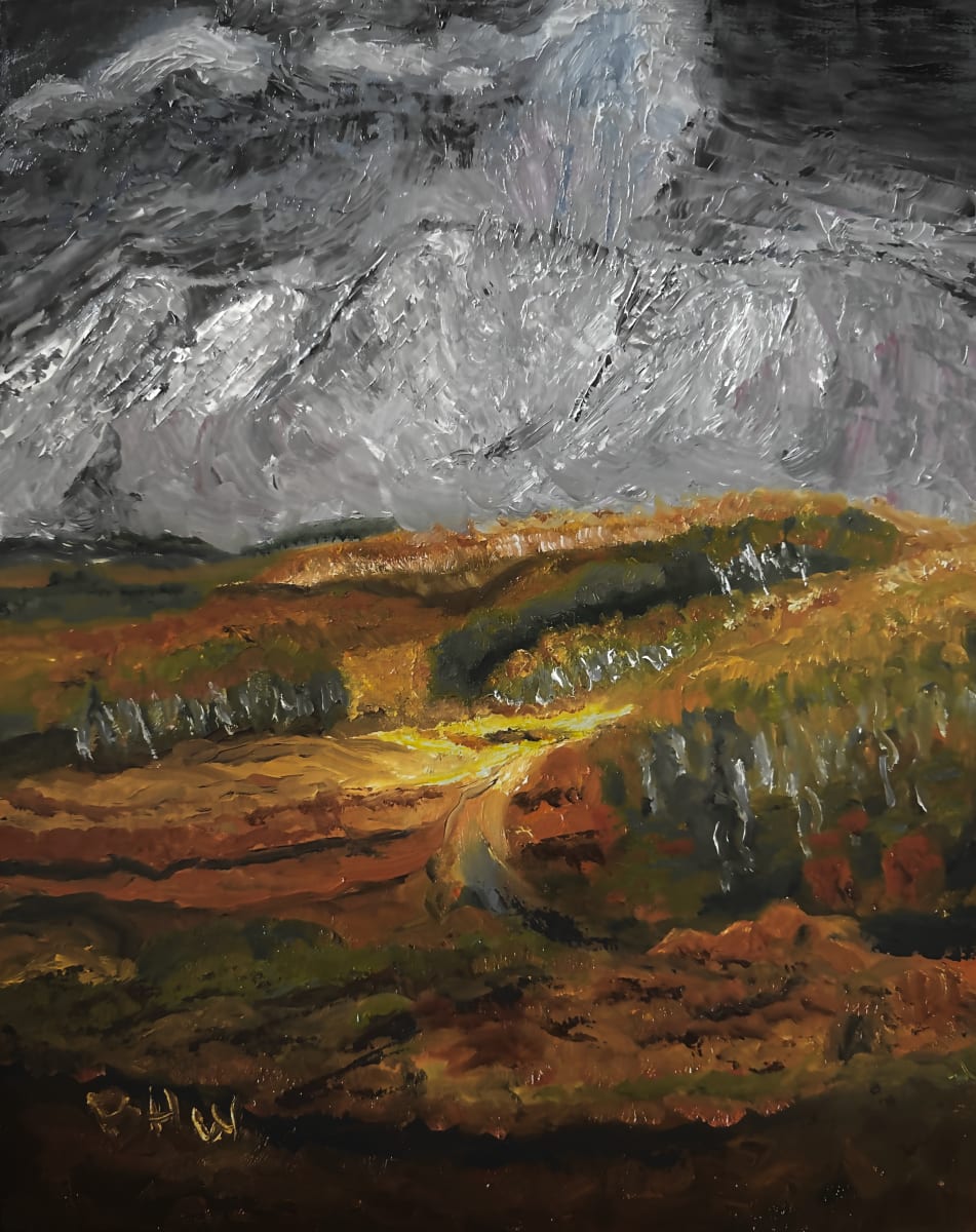 Gunnison Mist by Brian Hugh Wagner  Image: Strange light as the weather changes to winter