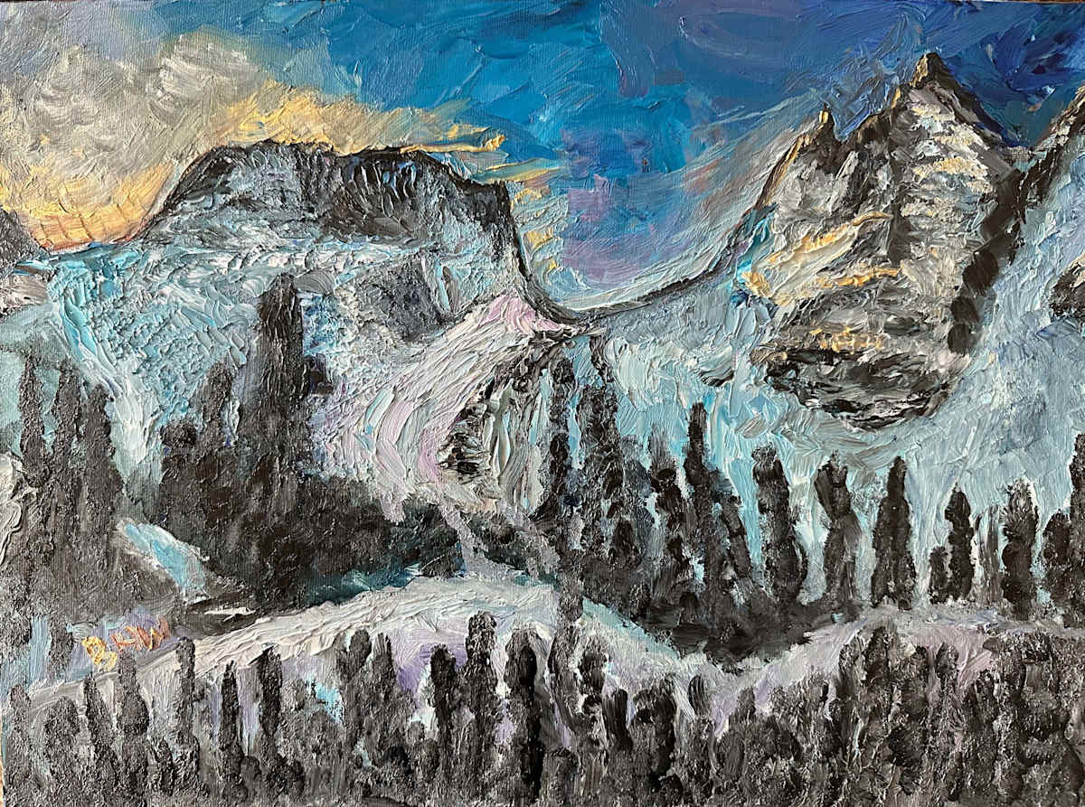 Hallet Peak RMNP by Brian Hugh Wagner, Image 1.