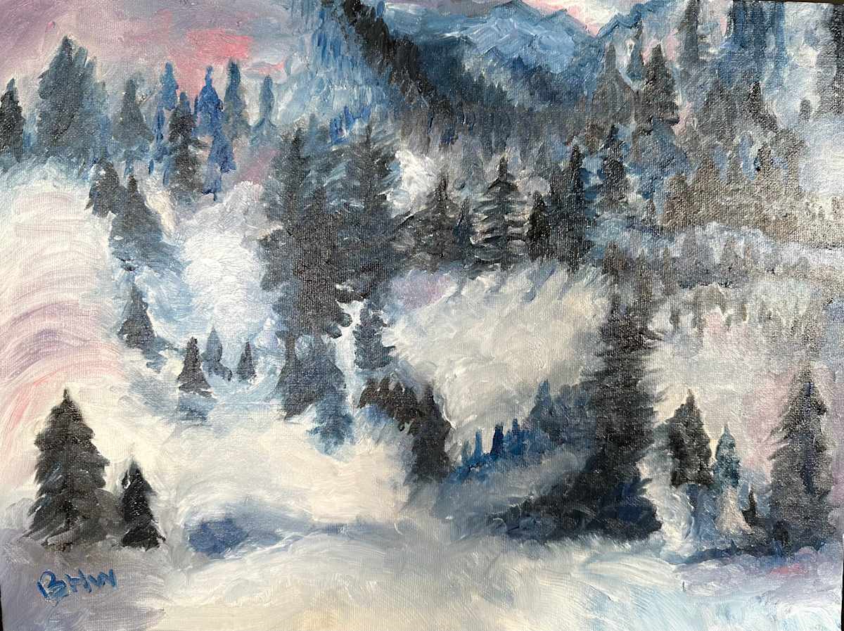 Snow Fog by Brian Hugh Wagner, Image 1.