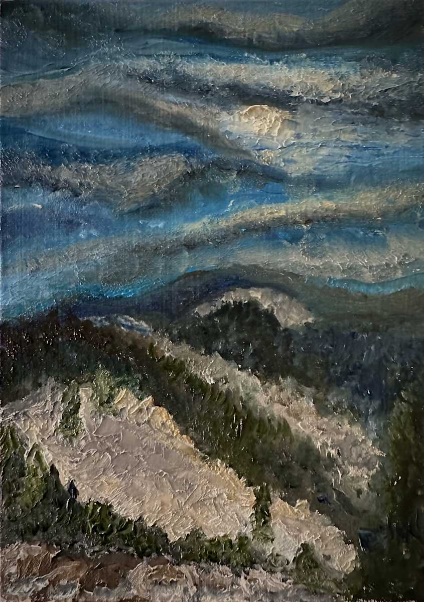 Winter Moon by Brian Hugh Wagner, Image 1.