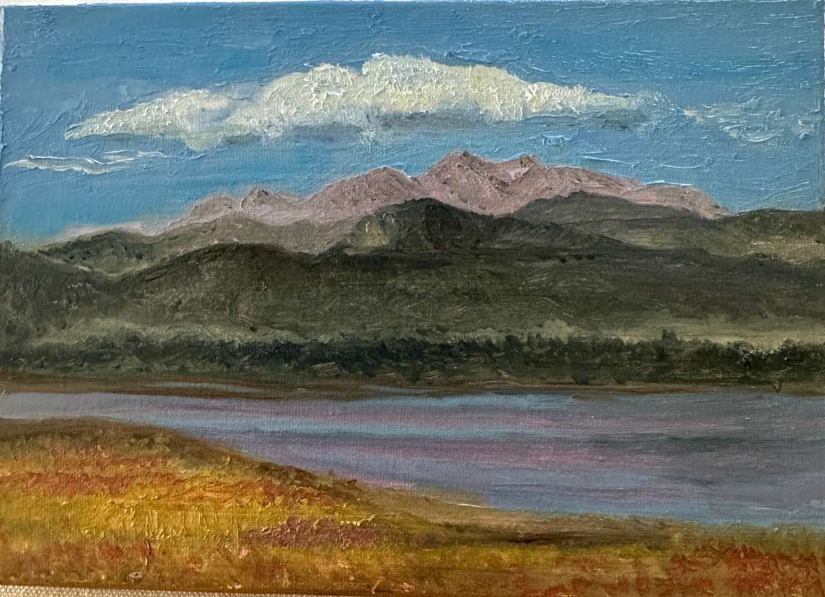 Mount Meeker Morning by Brian Hugh Wagner 