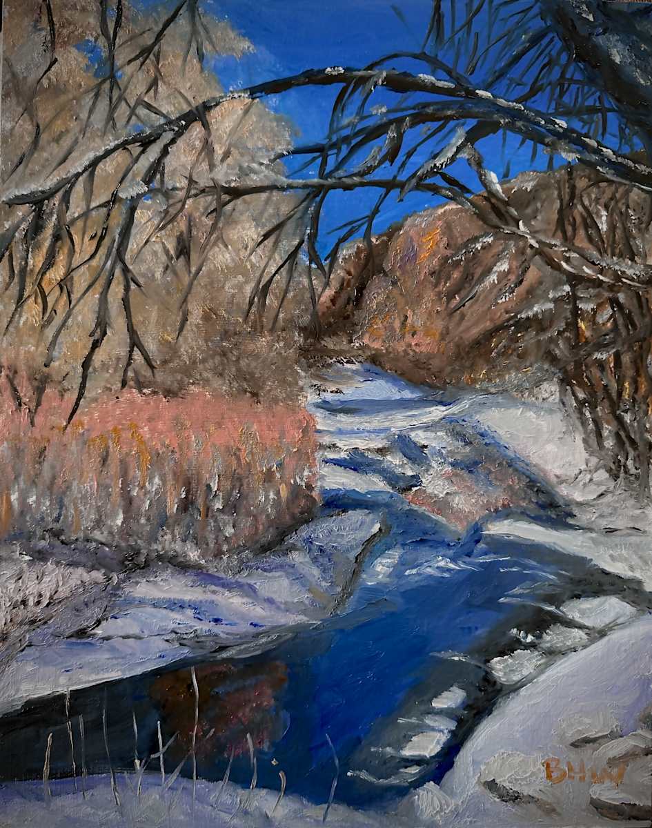 Oxbow Winter by Brian Hugh Wagner 