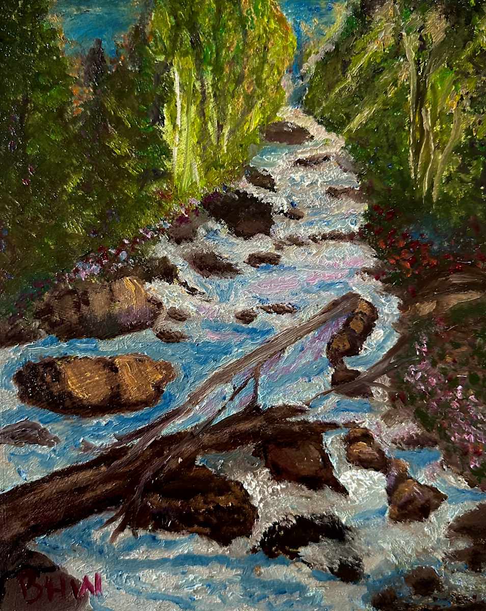 Sapphire Runoff by Brian Hugh Wagner 