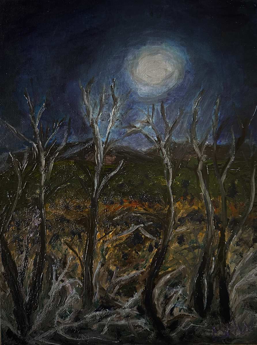 Spring Moon by Brian Hugh Wagner 