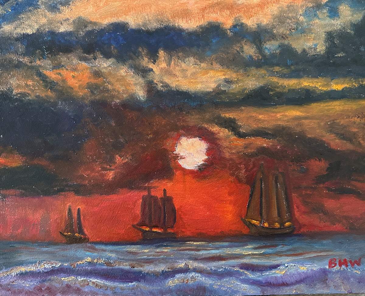 Sunset Bay by Brian Hugh Wagner, Image 1.