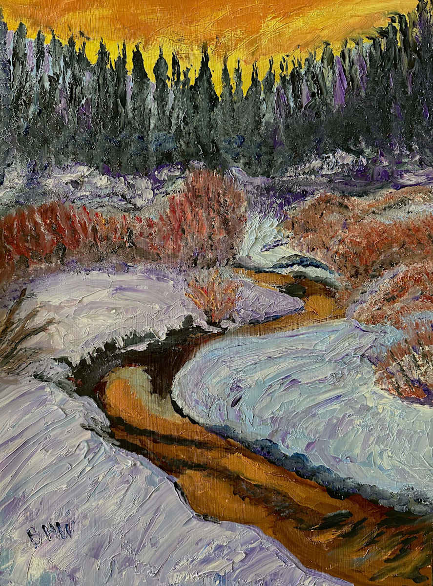 Sunset River by Brian Hugh Wagner, Image 1.