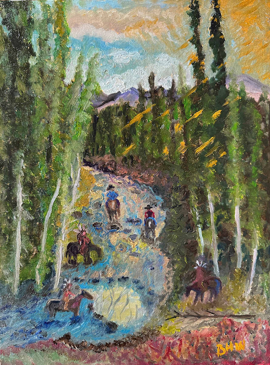 The Encounter by Brian Hugh Wagner, Image 1.