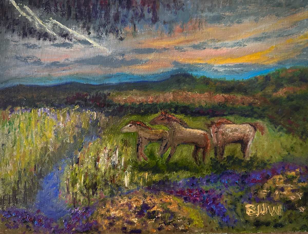 Thunder Colts by Brian Hugh Wagner, Image 1.