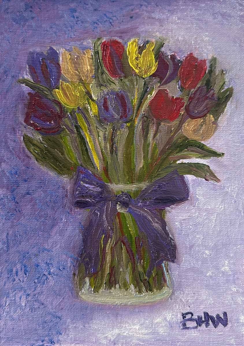 Too Loose Tulips by Brian Hugh Wagner 