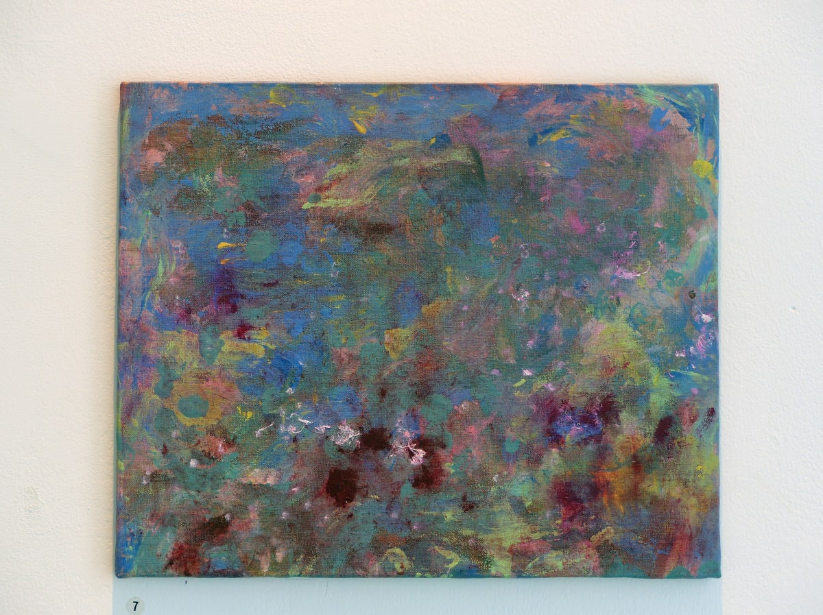 "Unprimed VIII" by Heidi Nguyen  Image: "Blue clouds"