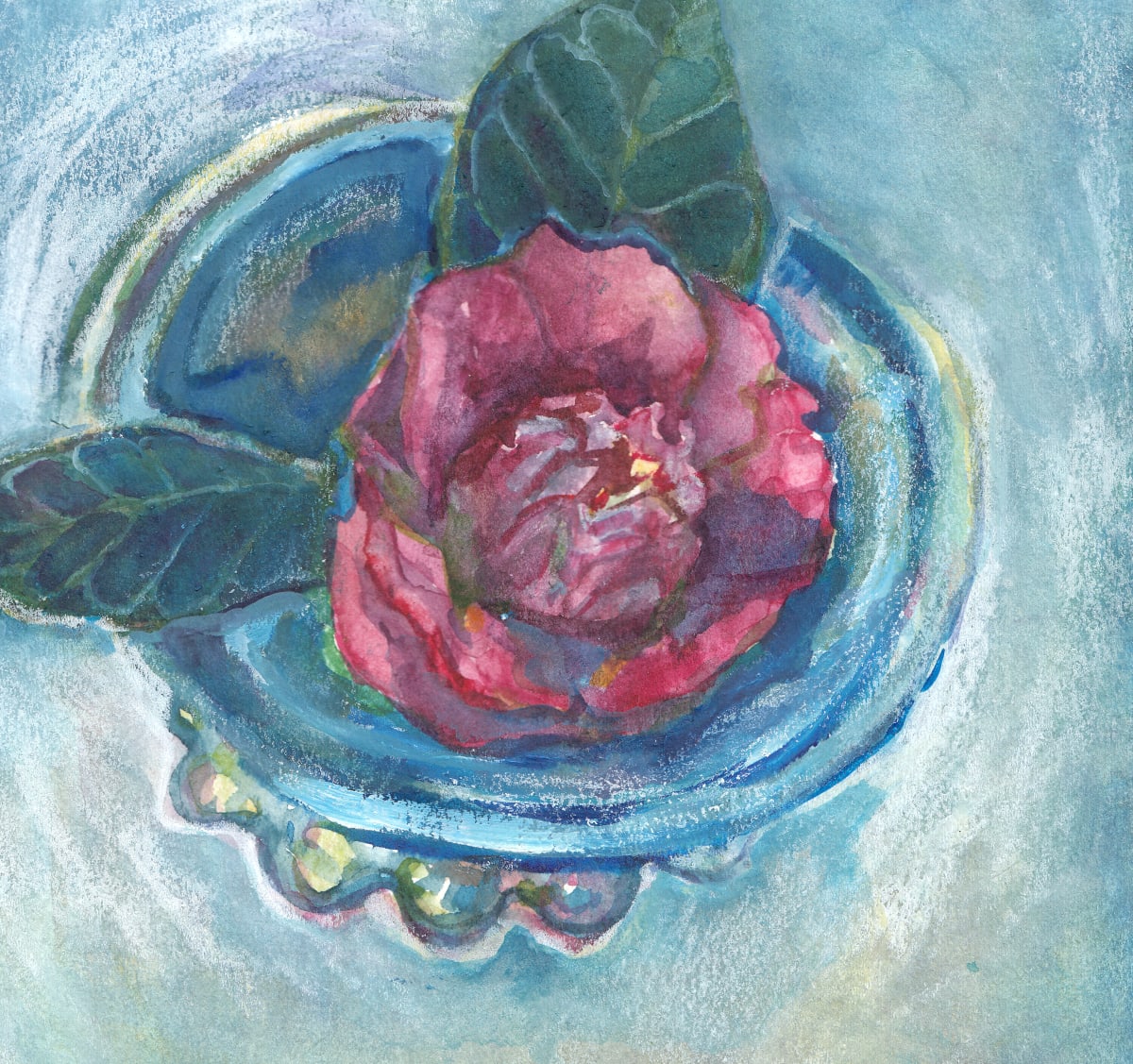 Second camellia by Abby McBride 