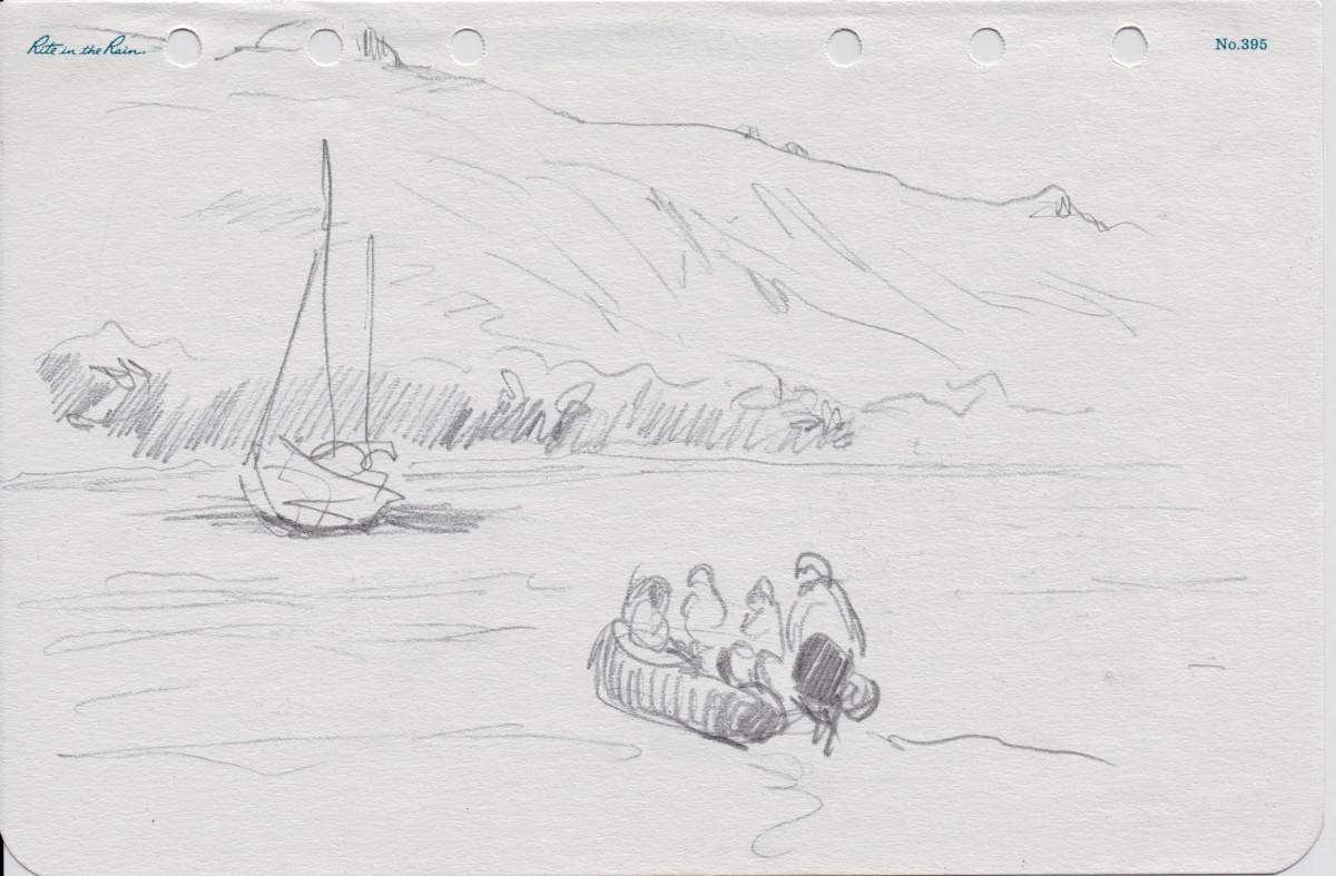 Dinghy in Subantarctic, Image 6.
