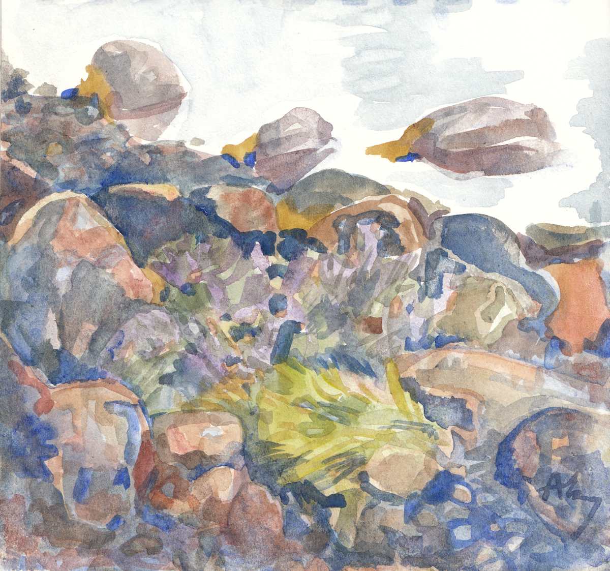 Machiasport Rocks by Abby McBride, Image 1.