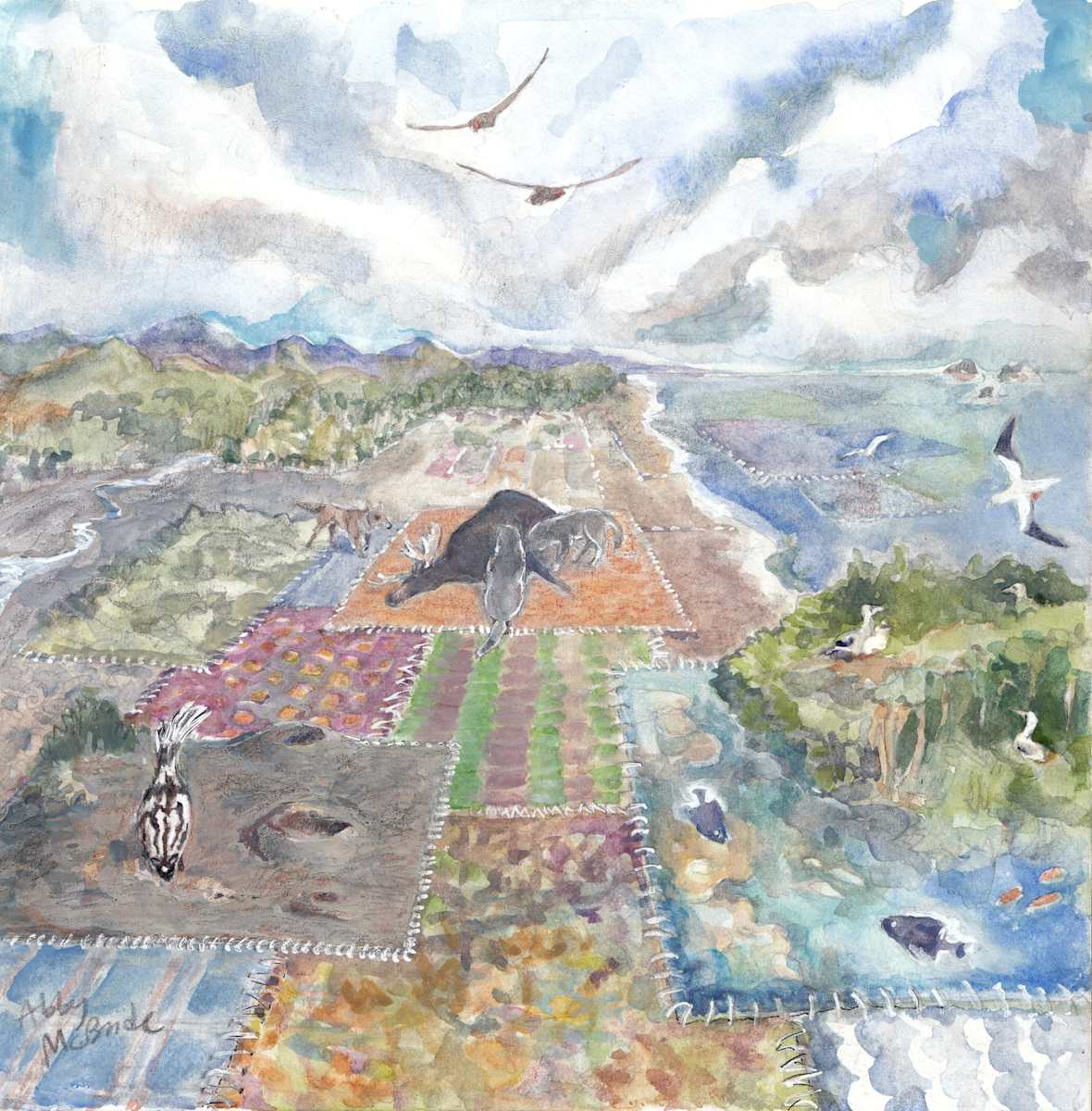Predation Patches by Abby McBride, Image 1.