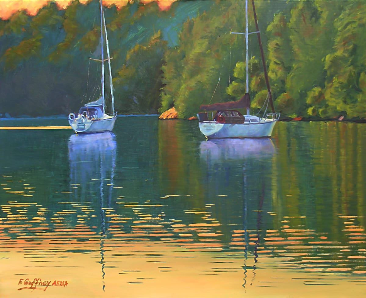 A Tranquil Anchorage by Frank E. Gaffney 