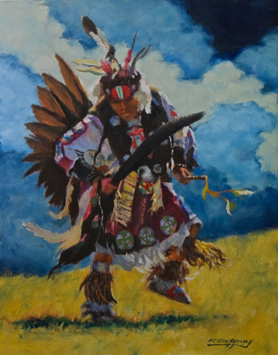 Hear The Drums  Image: My reference is from a Pow Wow I went to several years ago.