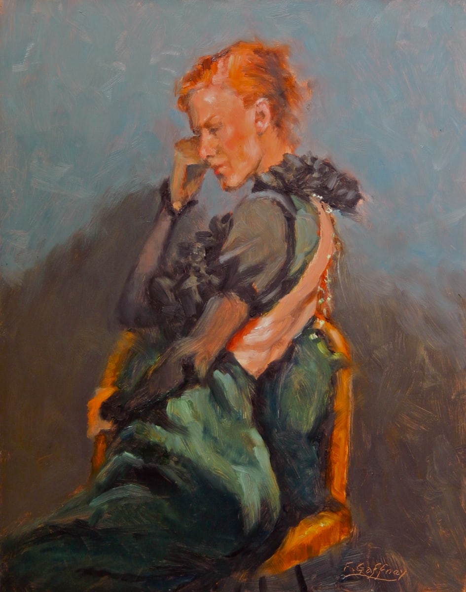 Kristy  Image: Painted from a model.